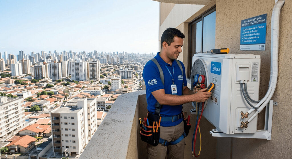 Como escolher um serviço de ar condicionado em Fortaleza?
